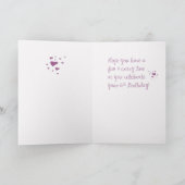 Kleindochter 6th Birthday Crazy Socks Kaart (Binnen)