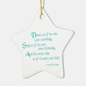 Kleindochter, Afstuderen Dance, Star Ornament (Links)