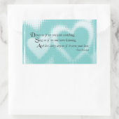 Kleindochter Afstuderen Dans, Horizontaal, Gift Rechthoekige Sticker (Tas)