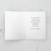 Kleindochter Afstuderen Persoonlijk Christelijk  Kaart (Binnen)
