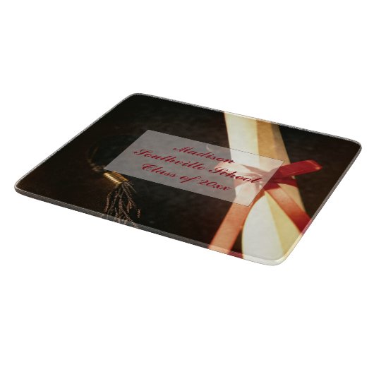 Kleindochter Afstuderen Wishes, Cutting Board Snijplank (Hoek)