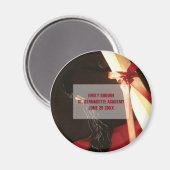 Kleindochter Afstuderen Wishes, Magnet (Voorkant / Achterkant)