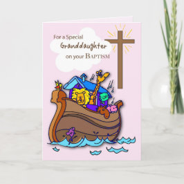 Kleindochter doop gefeliciteerd, Noahs Ark Kaart