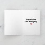 **KLEINDOCHTER** EEN WENS VOOR JE MET THANKSGIVING KAART (Binnen)