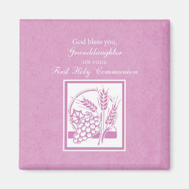 Kleindochter Eerste Communie, Roze Magneet
