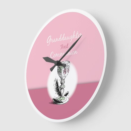 Kleindochter Eerste Communiroze, Chalice Grote Klok (Hoek)