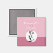 Kleindochter Eerste Communiroze, Chalice Magneet (Voorkant / Achterkant)
