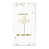 Kleindochter Eerste Heilige Communistische Gouden  Etiket (Voorkant)