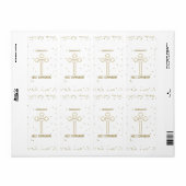 Kleindochter Eerste Heilige Communistische Gouden  Etiket (Full Sheet)