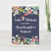 Kleindochter en man Pasgeborenen Kaart (Voorkant)