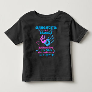 Kleindochter en oma Greep Hands and Hearts Kinder Shirts