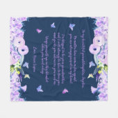 kleindochter Fleece Blanket (Voorkant (Horizontaal))