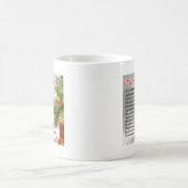 Kleindochter gedicht - kerstontwerp koffiemok (Center)