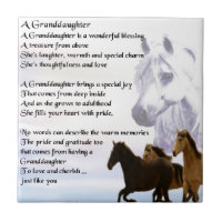 Kleindochter gedicht - Ontwerp voor paarden