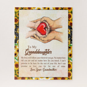 Kleindochter Gift Love Grandmoeder Family Group Legpuzzel