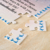 Kleindochter Gift | Love Grandmoeder Family Group Legpuzzel (Zijkant)