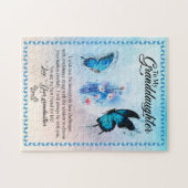 Kleindochter Gift | Love Grandmoeder Family Group Legpuzzel (Horizontaal)