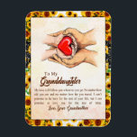 Kleindochter Gift | Love Grandmoeder Family Group Magneet<br><div class="desc">Grootdochter Gifts | Aan mijn kleindochter Matching Family Group Love van kleindochter</div>