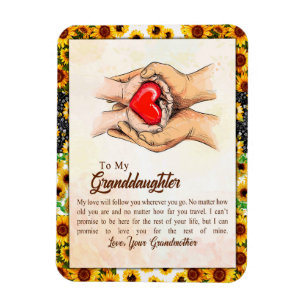 Kleindochter Gift   Love Grandmoeder Family Group Magneet