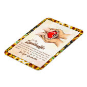 Kleindochter Gift | Love Grandmoeder Family Group Magneet (Linkerzijde)