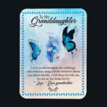 Kleindochter Gift | Love Grandmoeder Family Group Magneet<br><div class="desc">Kleindochter Gift | Liefde oma Matching Family Group Butterfly Blanket</div>