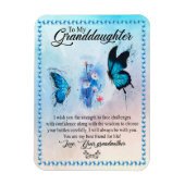 Kleindochter Gift | Love Grandmoeder Family Group Magneet (Verticaal)