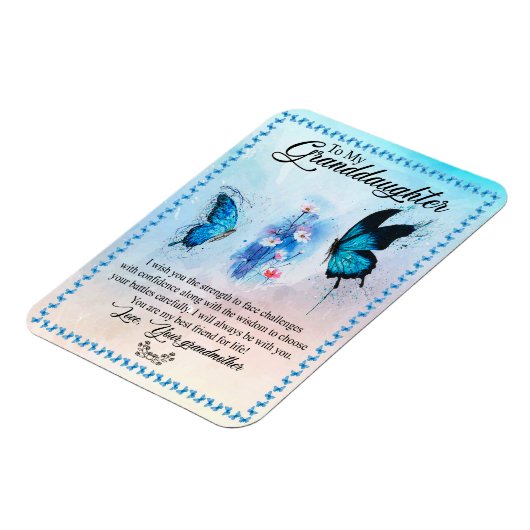 Kleindochter Gift | Love Grandmoeder Family Group Magneet (Linkerzijde)