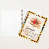 Kleindochter Gift | Love Grandmoeder Family Group Planner (Display)