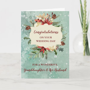Kleindochter & Haar man Gefeliciteerd Kaart