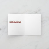 Kleindochter Happy Valentine's Day Kaart (Binnen)