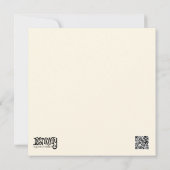 Kleindochter Hart Bloemen Valentijn kaart (Achterkant)