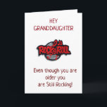 ** KLEINDOCHTER** JE ROTST OP JE VERJAARDAG KAART<br><div class="desc">HET MAKEN VAN DIT VOOR EEN PAAR FAMILIELEDEN EN OOK VOOR VRIENDEN EN DERGELIJKE... .EN ONTHOUD,  JE KUNT HET VERS OP DE VOORKANT EN BINNENIN MIJN KAARTEN VERANDEREN!!! BEDANKT VOOR HET STOPPEN BIJ EEN VAN MIJN ACHT WINKELS VANDAAG EN KOM OPNIEUW BEZOEKEN~</div>