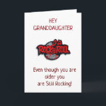 ** KLEINDOCHTER** JE ROTST OP JE VERJAARDAG KAART<br><div class="desc">HET MAKEN VAN DIT VOOR EEN PAAR FAMILIELEDEN EN OOK VOOR VRIENDEN EN DERGELIJKE... .EN ONTHOUD,  JE KUNT HET VERS OP DE VOORKANT EN BINNENIN MIJN KAARTEN VERANDEREN!!! BEDANKT VOOR HET STOPPEN BIJ EEN VAN MIJN ACHT WINKELS VANDAAG EN KOM OPNIEUW BEZOEKEN~</div>