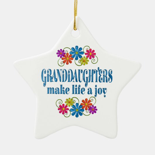 Kleindochter Joy Keramisch Ornament (Voorkant)