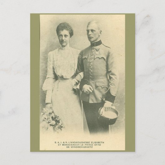 KLEINDOCHTER keizerin Elisabeth - Sissi #024H Briefkaart (Voorkant)