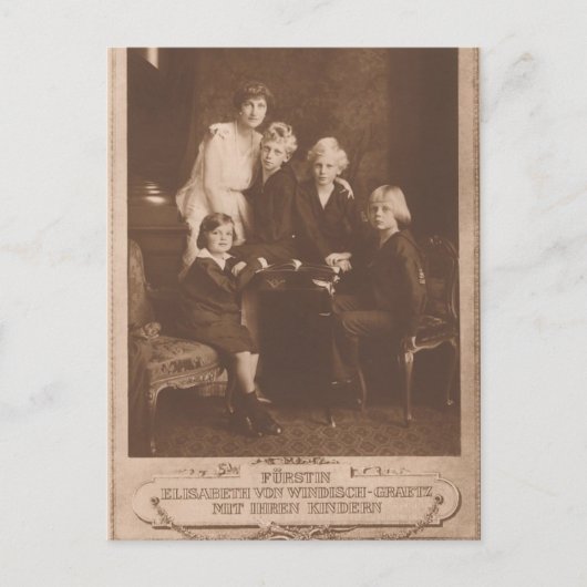 KLEINDOCHTER keizerin Elisabeth - Sissi #054H Briefkaart (Voorkant)