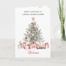 Kleindochter Kerstboom Cadeaus