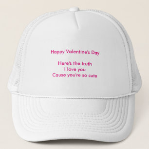 Kleindochter kleinzoon Valentijnsdag Trucker Pet