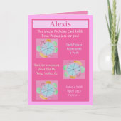 Kleindochter komt in aanmerking voor een persoonli kaart (Voorkant)