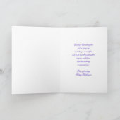 Kleindochter Leuke Verjaardagskaart, paarse draak Kaart (Binnen)