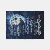 Kleindochter Lovers | Brief aan mijn kleindochter Fleece Deken (Voorkant (Horizontaal))