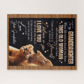 Kleindochter Lovers | Brief aan mijn kleindochter Legpuzzel (Horizontaal)