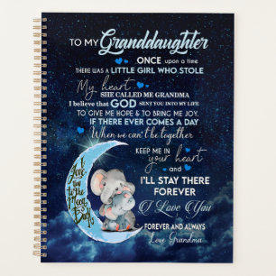 Kleindochter Lovers Brief aan mijn kleindochter Planner
