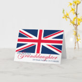 Kleindochter marcheert in Passing Out Parade Kaart (Gele Bloem)