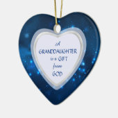 Kleindochter Night Lights Kerstmis Keramisch Ornament (Links)