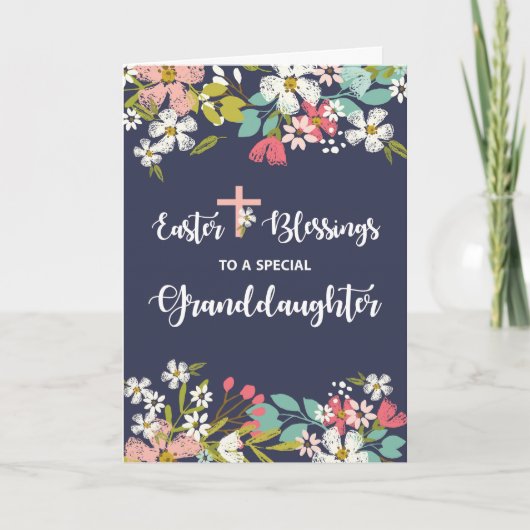 Kleindochter Pasgeborenen van Risen Christus Kaart (Voorkant)