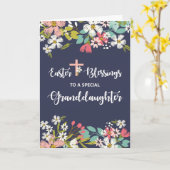 Kleindochter Pasgeborenen van Risen Christus Kaart (Gele Bloem)