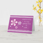 Kleindochter Religious Birthday, Flowers, Daisies Kaart (Gele Bloem)