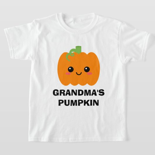 Kleindochter Tshirt, Oma Pompoen Thanksgiving T-shirt (Laagn)