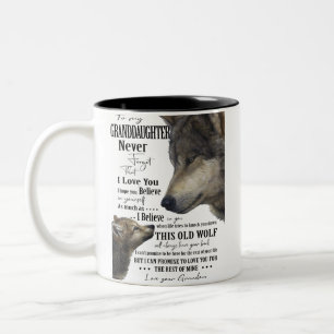 kleindochter tweekleurige koffiemok